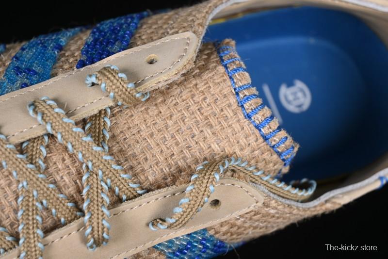 Adidas Clot x Originals Gazelle Indoor Retro Casual Slip-Resistant Wear-Resistant Low-Top Sneakers - IH3641