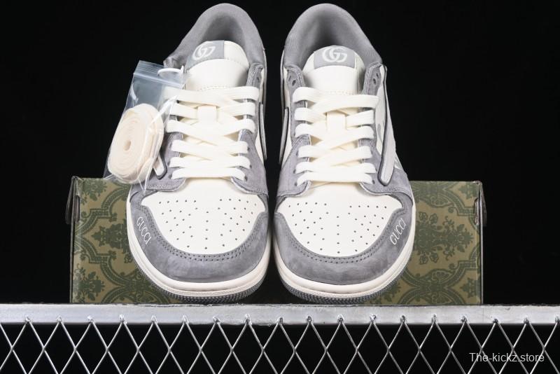 Nike Travis Scott x Fragment Design x Air Jordan 1 Low OG SP AJ1 Sneakers - DM9288-001