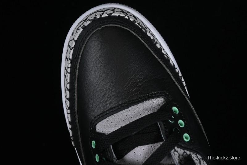 Nike Air Jordan 3 Retro Sneakers Green Glow - CT8532-031
