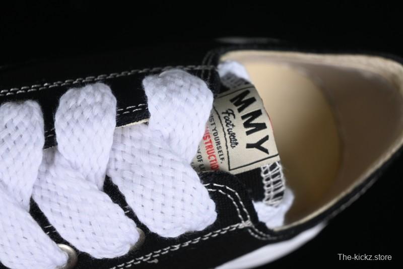 Wayne MMY Original Sole Leather Low Sneaker with Deconstructed Ice Cream Sole - W.E5