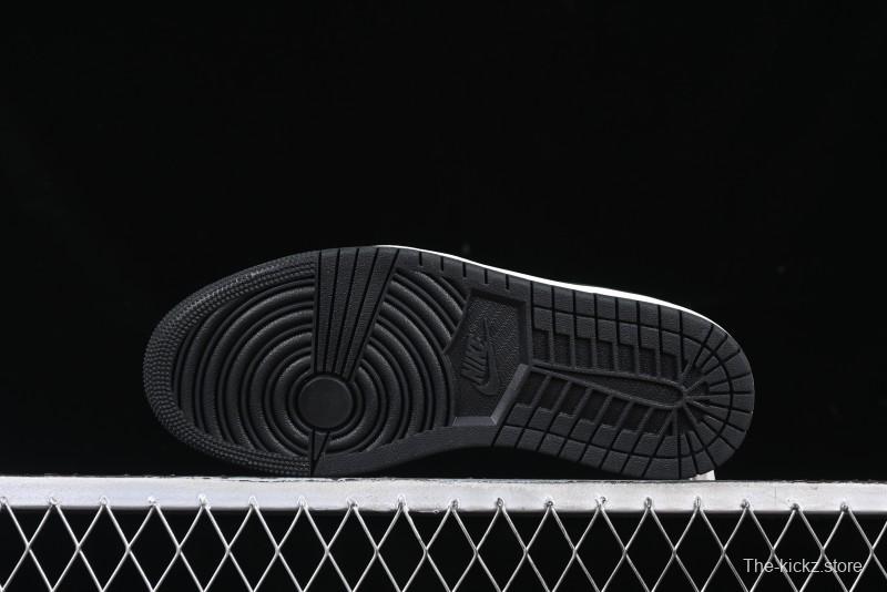 Nike Travis Scott x Fragment Design x Air Jordan 1 Low OG SP AJ1 Off-White Collaboration Casual Sneakers - DM7866-065