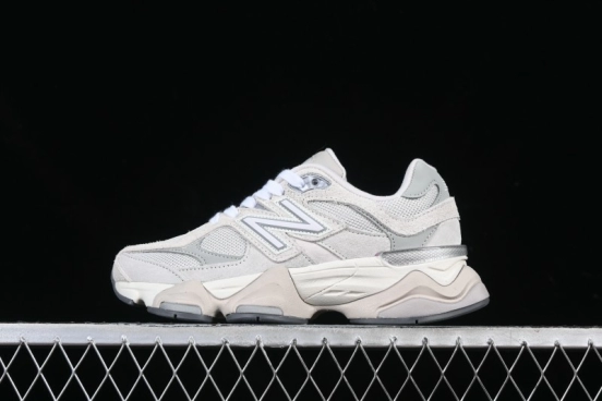 New Balance NB9060 Series Retro Casual Running Shoes with ABZORB Cushioning - U9060FGN