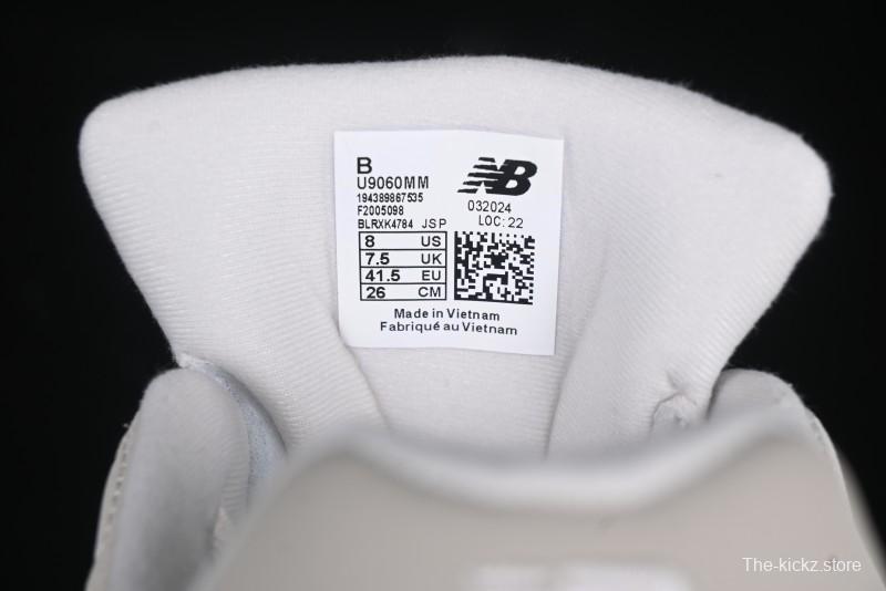 New Balance 9060 Retro Casual Running Sneakers with ABZORB Cushioning Technology - U9060MM