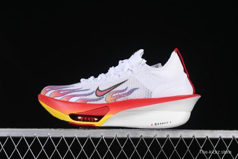 Nike ZoomX Vaporfly NEXT% 3 Marathon Series Foam Ultra-Lightweight Cushioned Running Shoes - HQ3501-100