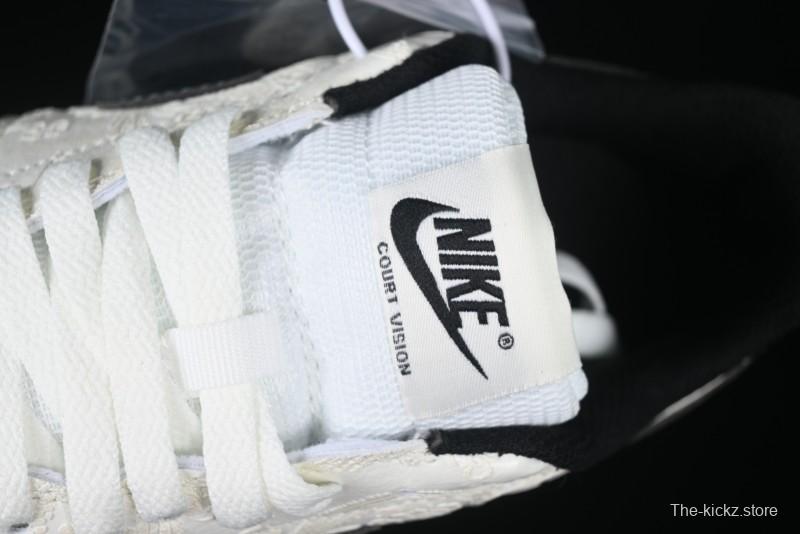 Nike Court Vision Lo 2025 Year of the Snake Theme Campus Casual Sneakers - CD5463-100