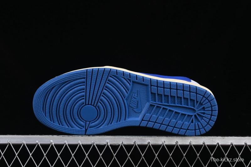 Nike Travis Scott x Air Jordan 1 Low OG AJ1 Reverse Swoosh Sneakers - DM7866-104