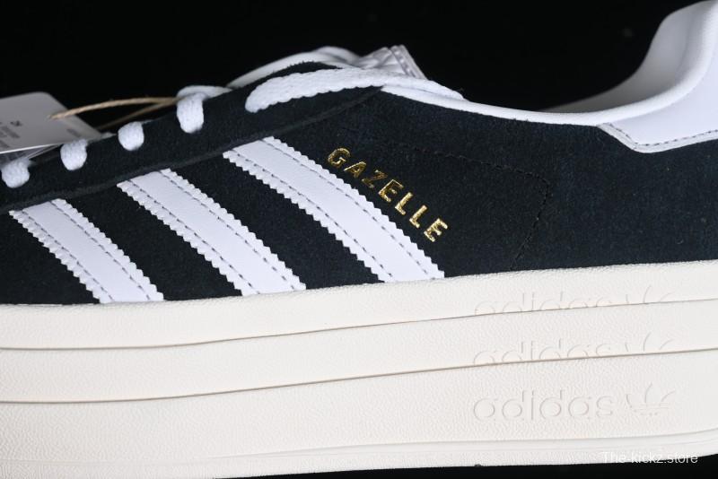 Adidas Originals Gazelle Bold HQ6912 Low-Top Sneakers with Thick Sole for Casual Wear Anti-Slip and Durable - HQ6912