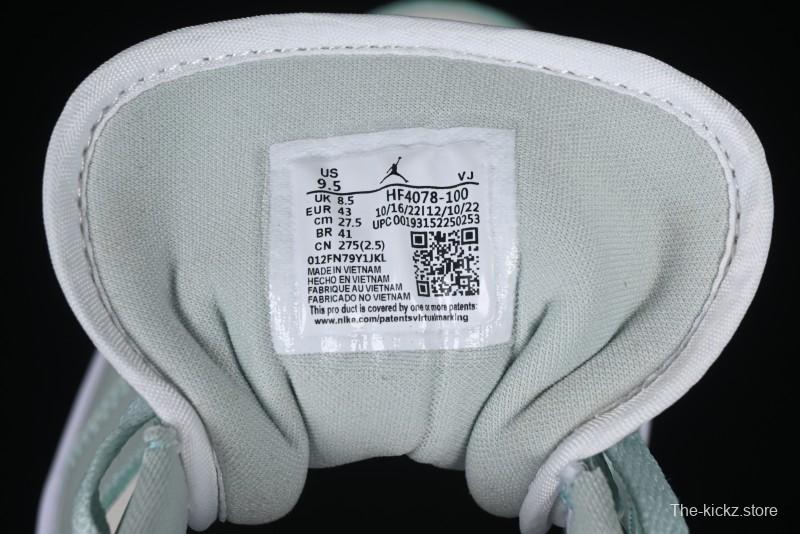 Nike Air Jordan 1 Low AJ1 Amber Green Low-Top Casual Sneakers - HF4078-100