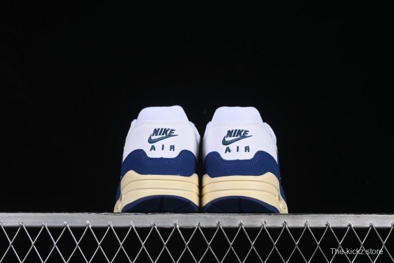 Nike Air Max 1 Retro Running Shoes with Half-Sole Air Cushion - FQ8048-133