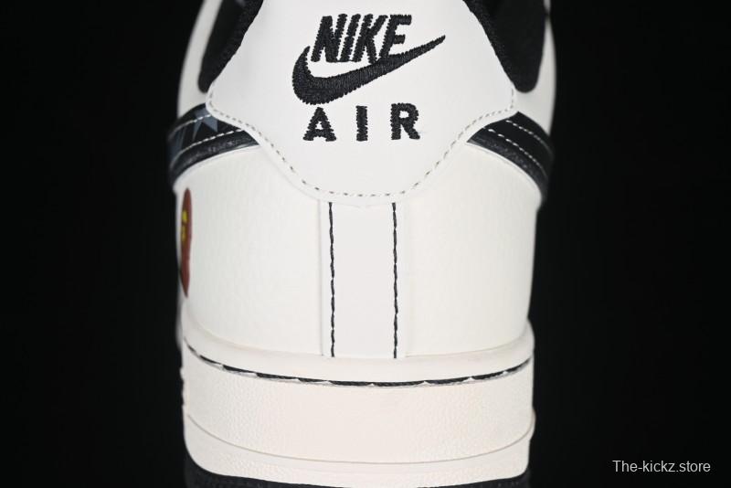 Nike Air Force 1 '07 Low Bape Collaboration Dual Camo Print Casual Sneakers - XS1958-523