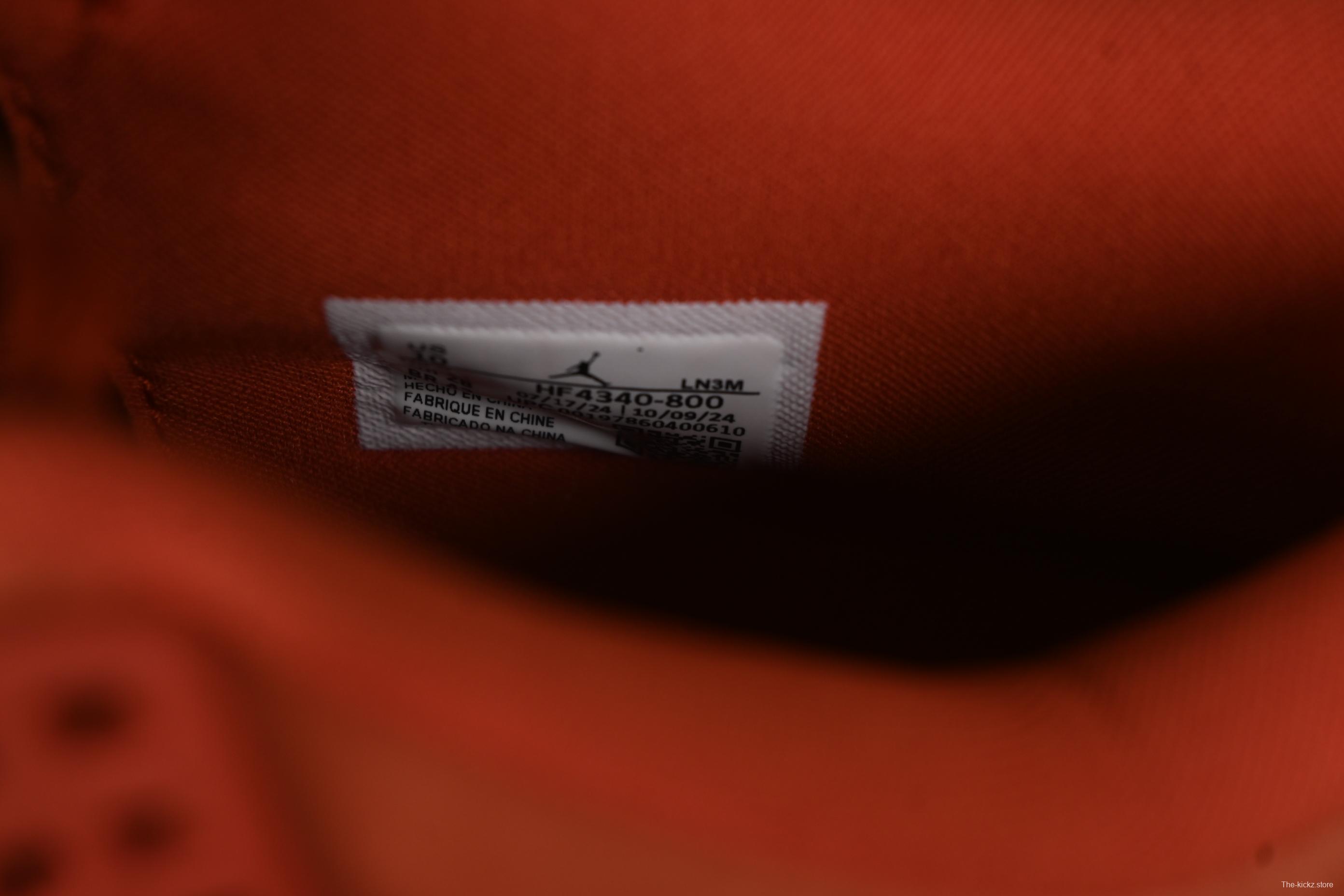 Nike Nigel Sylvester x Air Jordan 4 Retro OG "Brick By Brick" High-Top Sneakers with Suede and Leather Details - HF4340-800