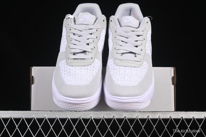 Nike Air Force 1 '07 Low 2.0 Flyknit Casual Sneakers with Full-Length Air Cushion - CI0051-500