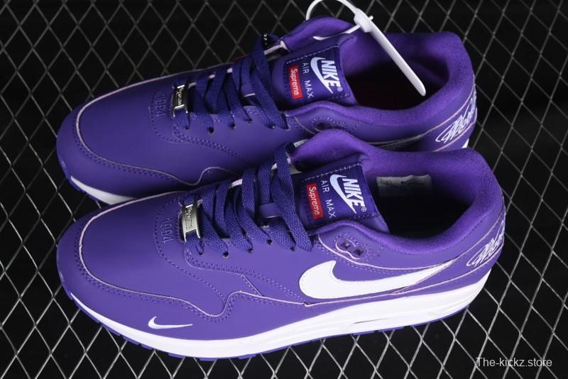 Nike Air Max 1 Retro Running Shoes with Half-Sole Air Cushion - HF8813-500