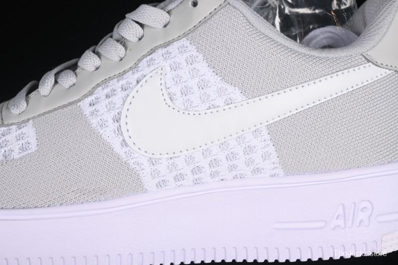 Nike Air Force 1 '07 Low 2.0 Flyknit Casual Sneakers with Full-Length Air Cushion - CI0051-500