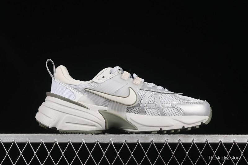 Nike Runtekk V2K Retro Low-Top Running Shoes with Cushlon Foam Midsole - FD0736-006