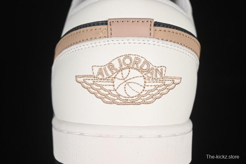 Nike Air Jordan 1 Low AJ1 Retro Casual Sneakers in Black White Grey - IH0649-021