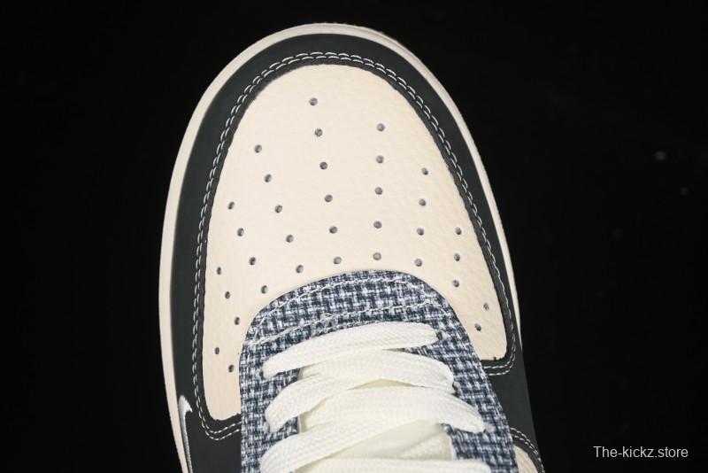 Nike Air Force 1'07 Low Gucci Collaboration Floral Pattern Rubber Sole Casual Sneakers - DF0188-058