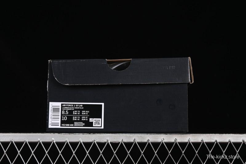 Nike Air Force 1'07 Low Casual Sneakers with Full-Length Air Cushion - HQ1966-400