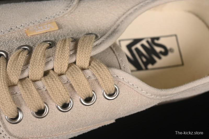 Vans Premium Authentic Suede Retro Sneakers with Translucent Rubber Sole - VN000CRQBYS