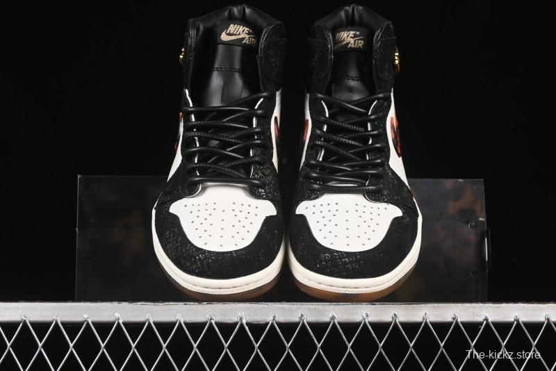 Nike Air Jordan 1 High Retro OG "CNY" Basketball Shoes with Traditional Chinese Auspicious Elements - IB3165-091