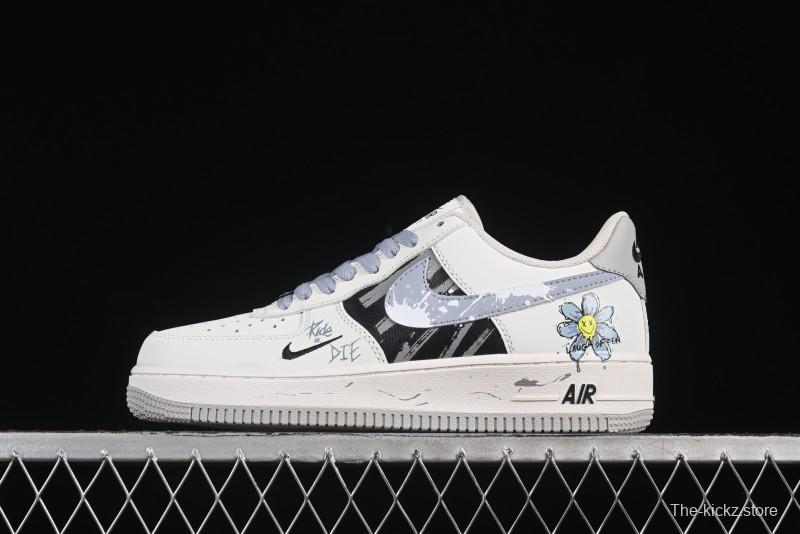 Nike Air Force 1'07 Low "Little Blue Flower" Casual Sneakers - FB1893-888