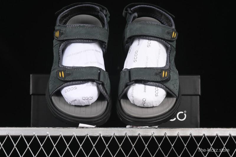 ECCO Off Trail Series Sporty Casual Sandals with Adjustable Hook-and-Loop Closure - 63251701002