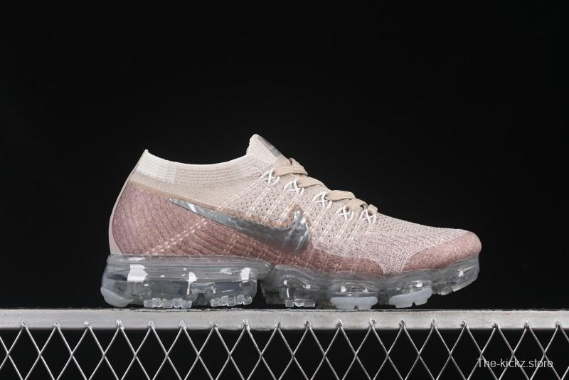 Nike Vapormax Flyknit Breathable Casual Running Shoes with Full-Length Air Cushion - 849557-202