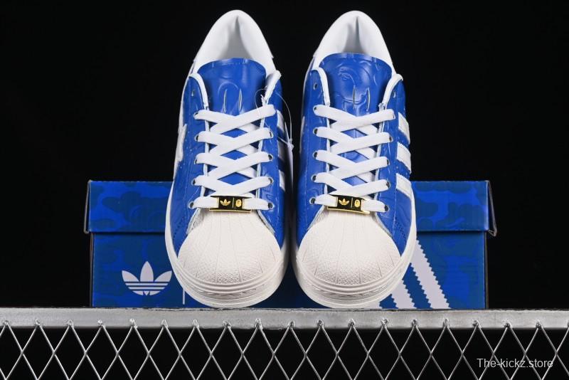 Adidas Bape Superstar JR2702 Shell Toe Casual Sneakers - JR2702