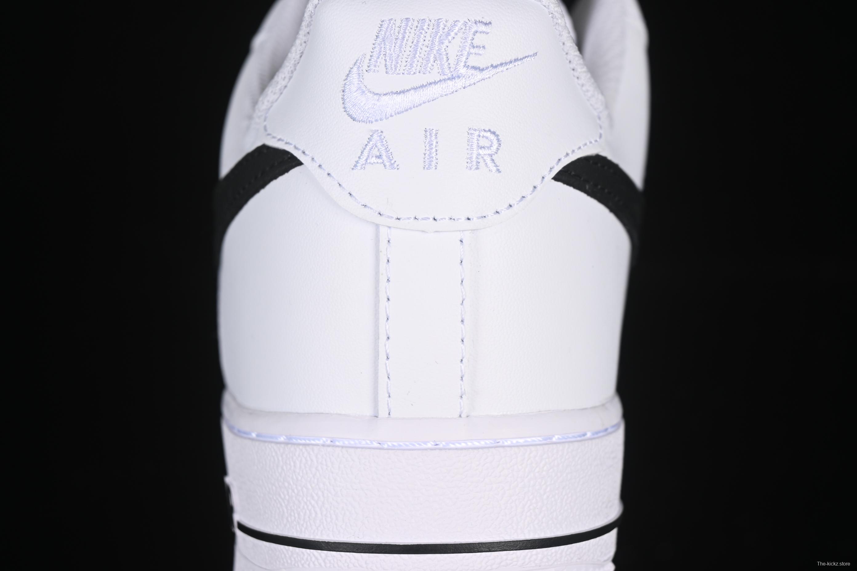 Nike Air Force 1 '07 Low White Black Hemp Casual Sneakers - ZH0316-072
