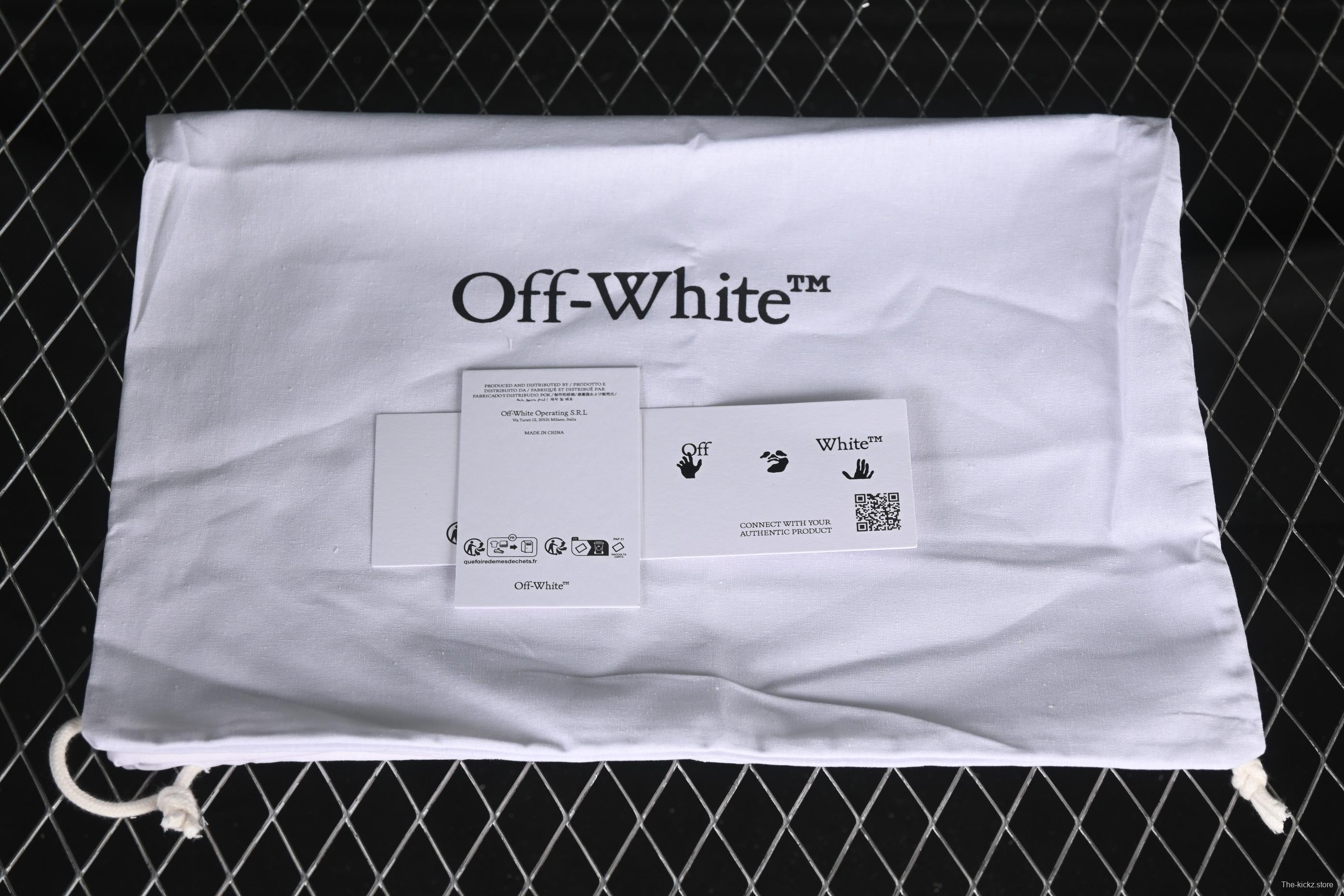 Off-White Be Right Low-Top Lifestyle Sneakers in White Blue - X.E5