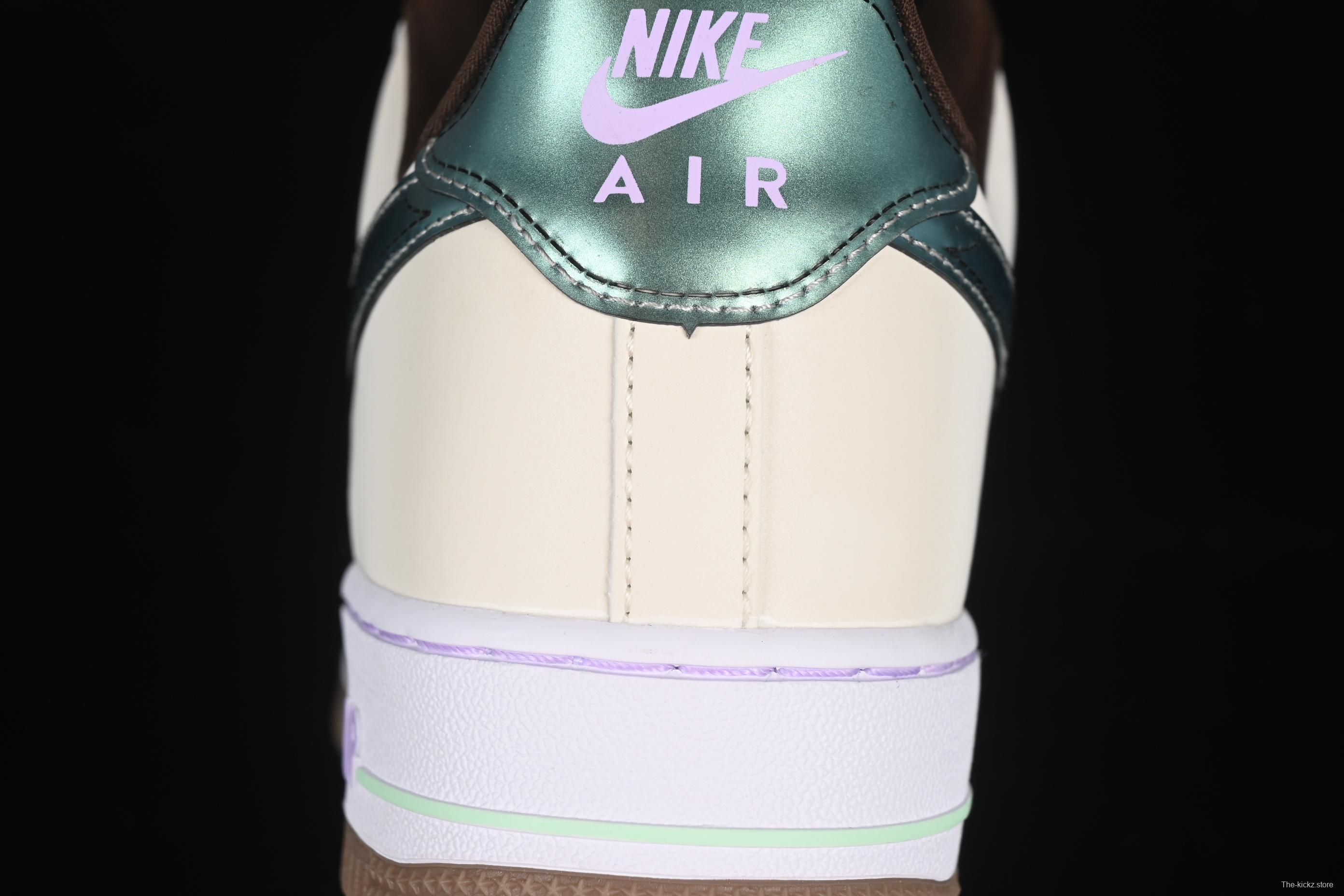 Nike Air Force 1'07 Low Casual Sneakers with Full-Length Air Cushion - IB5722-100