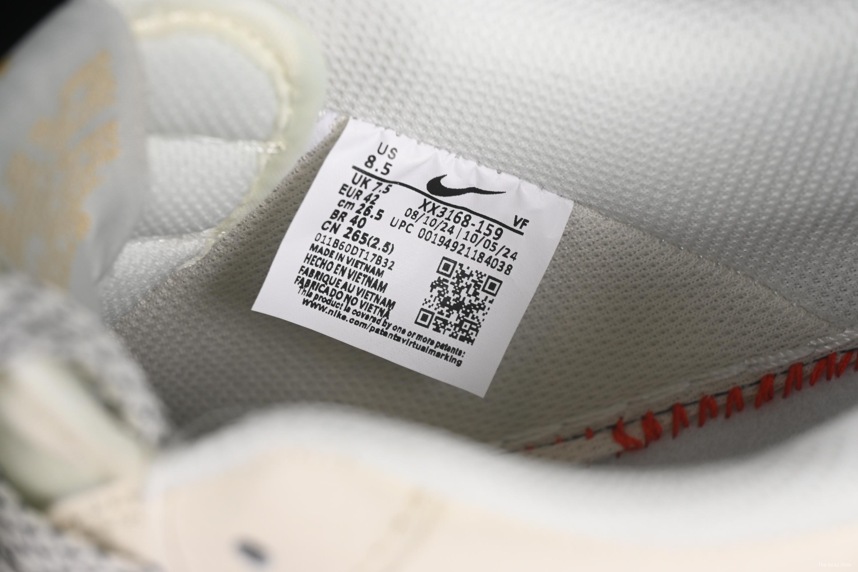 Nike Air Force 1'07 Low LV Collaboration Print Small Gold Swoosh Casual Sneakers - XX3168-159