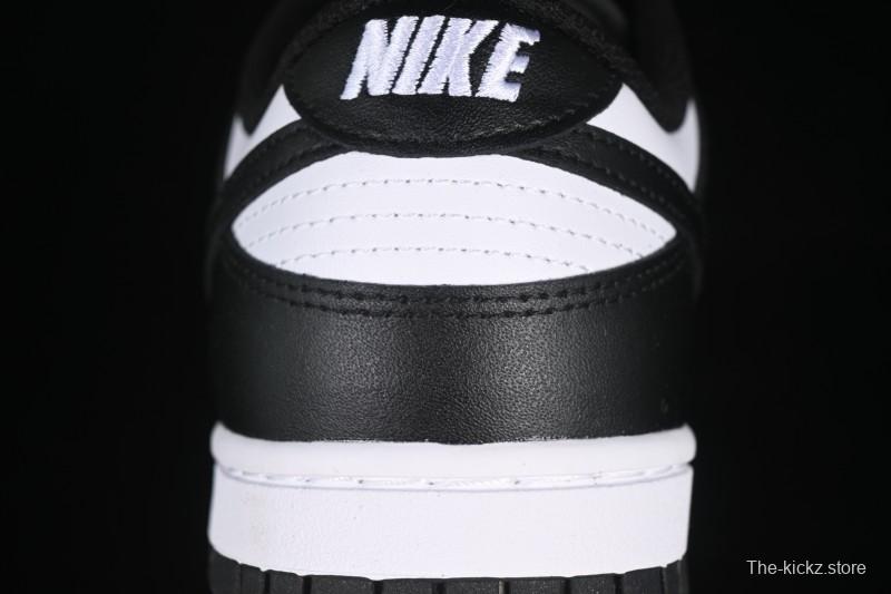 Nike SB Dunk Low Classic Black White Low-Top Casual Skate Shoes - HF5441-100