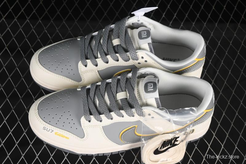 Nike SB Dunk Low Xiaomi Collaboration Cambrian Grey Anniversary Custom Low-Top Casual Skate Shoes - XX3168-202