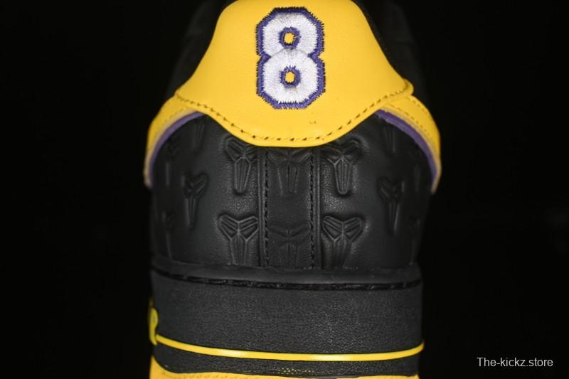 Nike Air Force 1 '07 Low Kobe Full-Grain Leather Casual Sneakers - HV5122-001