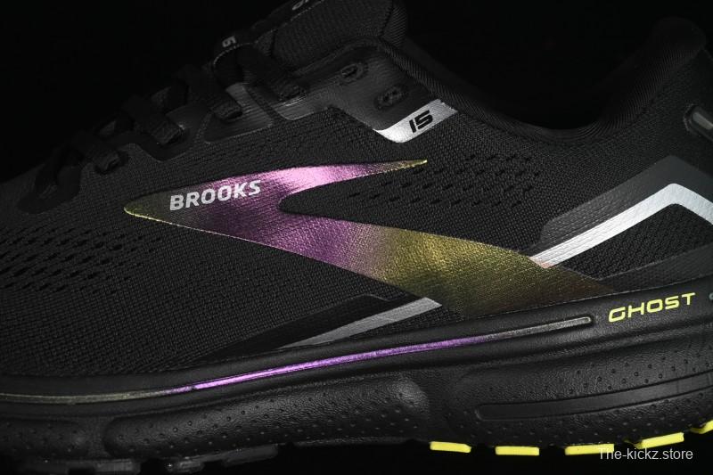 Brooks Ghost 15 Low-Cut Breathable Cushioned Support Casual Running Shoes - 1203801B189