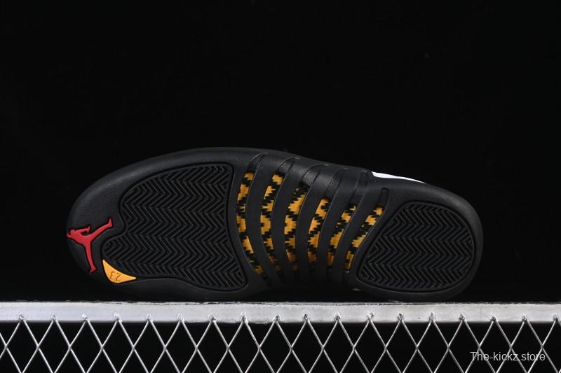 Nike Air Jordan 12 Retro Taxi Gold Buckle Basketball Shoes - CT8013-117