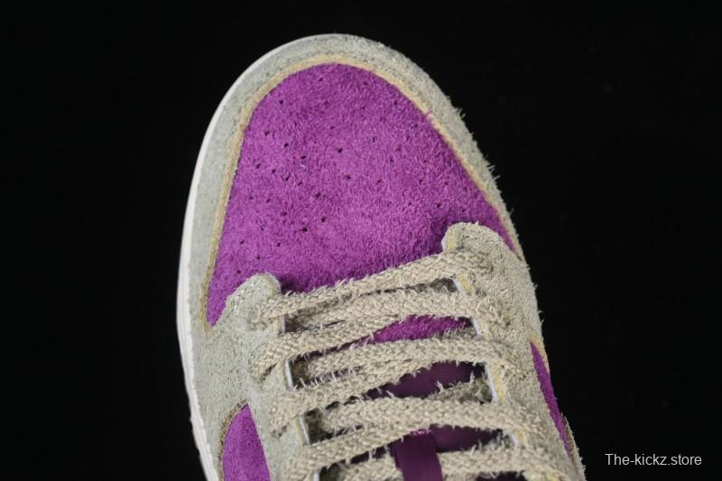 Nike Dunk Low Panda Viotech Green Purple Low-Top Casual Skate Shoes - IH7648-700