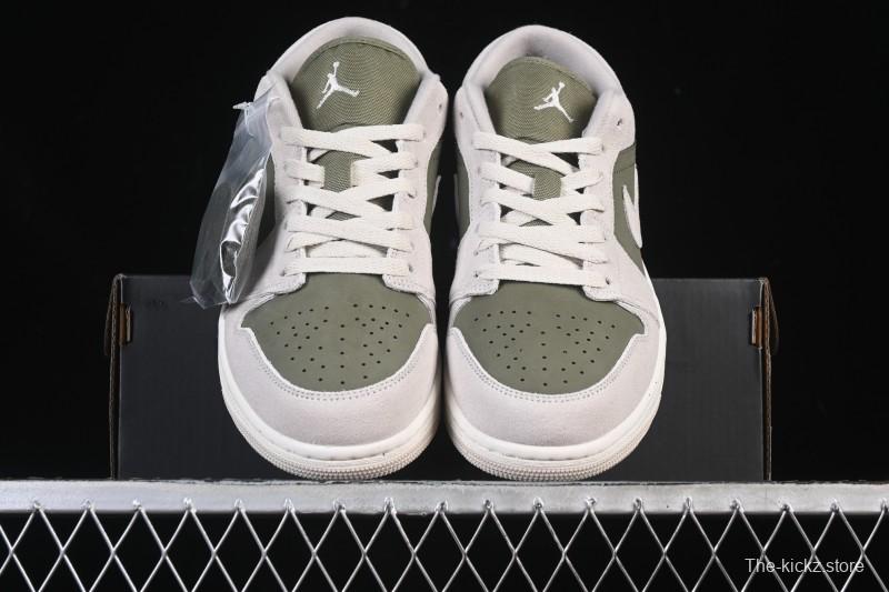 Nike Air Jordan 1 Low AJ1 Mint Green Low-top Casual Lifestyle Sneakers - HV4089-201