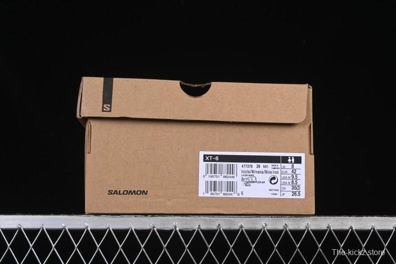 Salomon XT-6 High-Tech Outdoor Trail Running Shoes - 477376-29