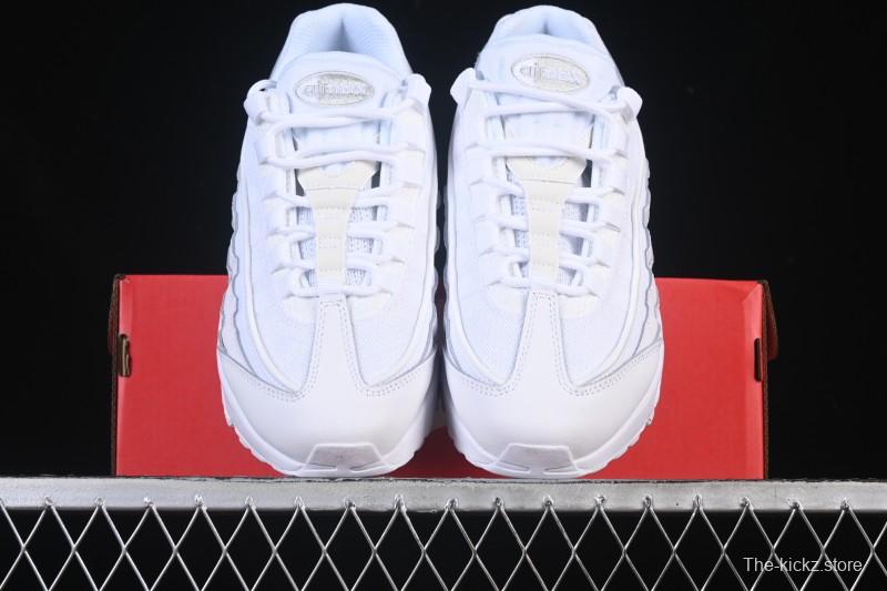 Nike Air Max 95 Retro Cushioned Running Shoes with Air Sole - CT1268-100