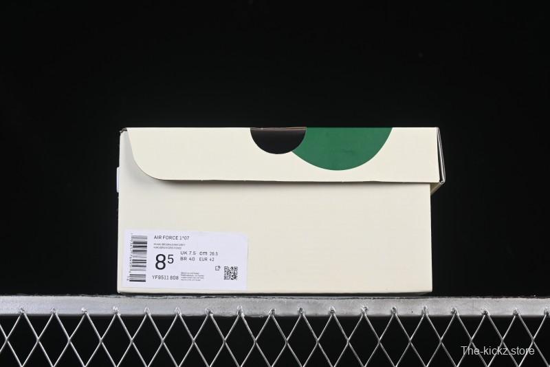 Nike Air Force 1'07 Low Gucci Collaboration White Gray Black Casual Sneakers - YF9511-808