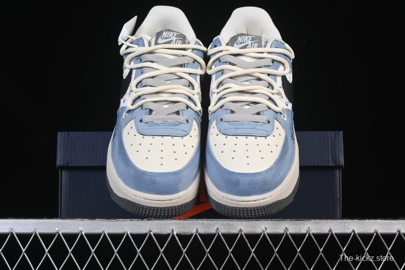 Nike Air Force 1'07 Low The Age of Cracks Hand-Drawn Graffiti Casual Sports Shoes - KS6896-555