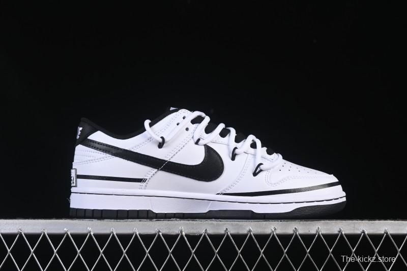 Nike SB Dunk Low Strap Custom Low-Top Casual Skate Shoes - DD1391-100