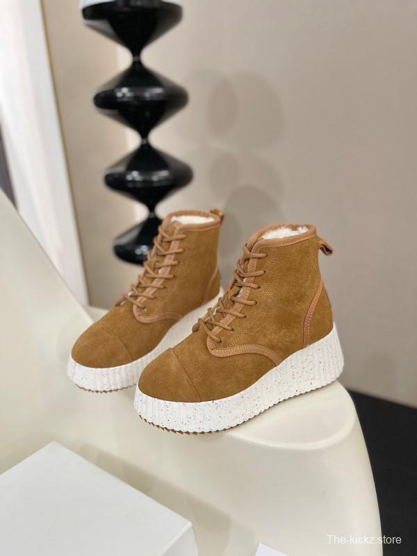 Chloe 2025 SS New Snow Boots with Lightweight Rubber Sole - LY00350