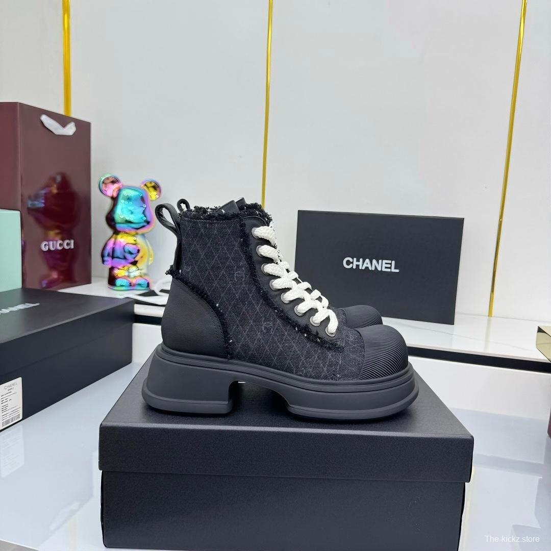 Chanel 2025/SS Short Boots Essential Autumn Winter Fashion Item - LY00380