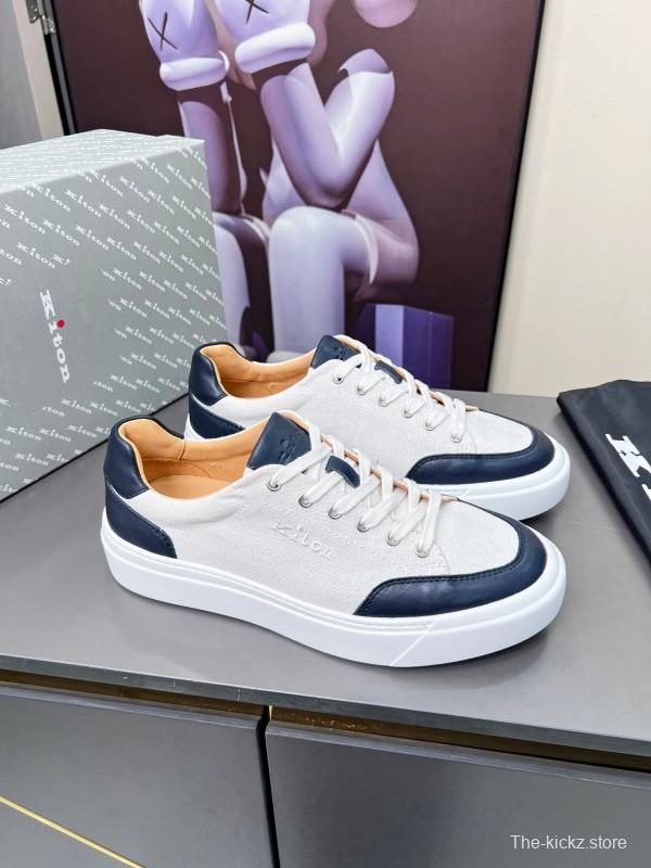 Kiton Tie-Dye Old Money Style Casual Men's Shoes - KFY00320