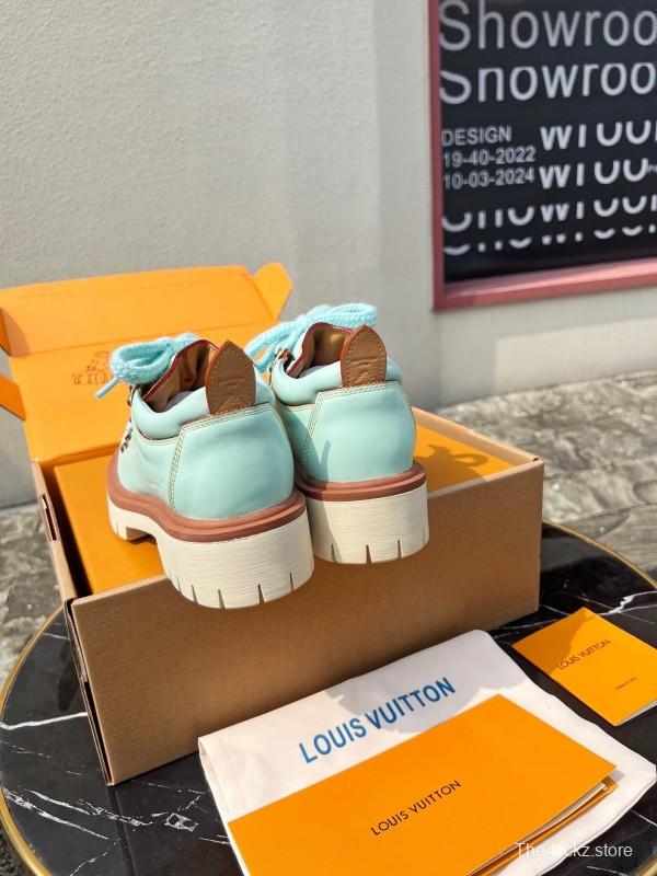 Louis Vuitton REMIX Lace-Up Derby Hiking Shoes - LY00340