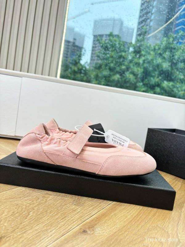 Prada 2025 SS Metal Toe Thin Sole Training Shoes Casual Shoes - LY00260