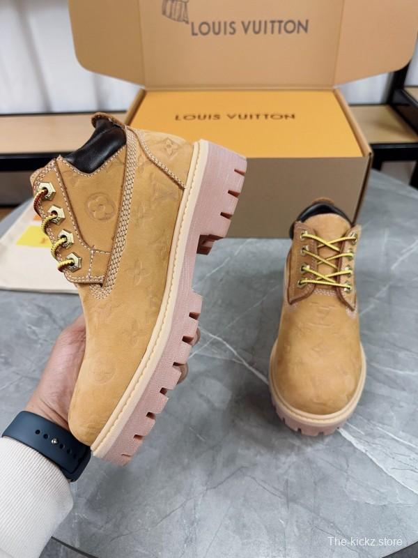 Timberland LV Monogram Ankle Boots Waterproof Suede - LY00370